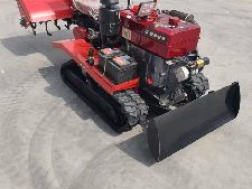 Ride-on Crawler Rotary Tiller