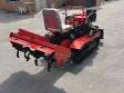Ride-on Crawler Rotary Tiller