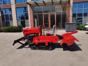 Ride-on Crawler Rotary Tiller