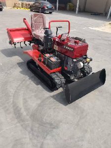 Ride-on Crawler Rotary Tiller